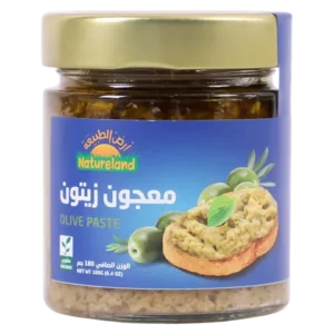 أرض الطبيعة معجون زيتون أخضر عضوي 180 جم