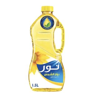 زيت دوار شمس نور 1.5لتر