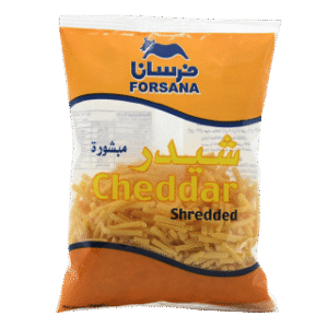 جبنة شيدر مبشورة فرسانا 12 كيس 200 جرام