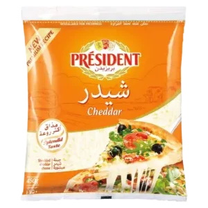 جبنة شيدر مبشر بريزيدن 450جم